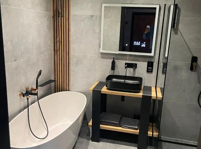 Grey W Czeladzi, Fv, 8km Do Katowic 아파트 *